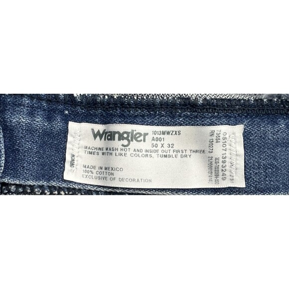 Wrangler 13MWZ Cowboy Cut Jeans - Blue Size 50x32 - Picture 8 of 10